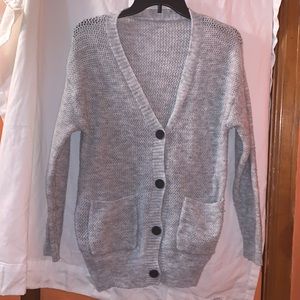 *3 for $25* SHEIN light gray Cardigan  size L